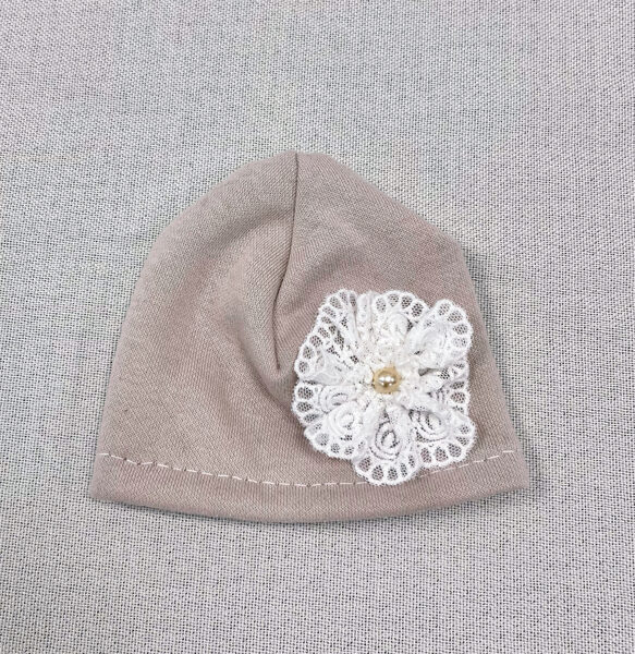 30-32 cm nukule beež lillega müts