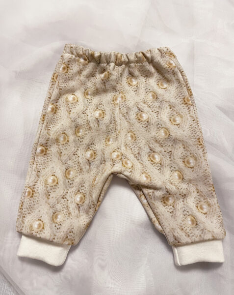 35-43 cm nukule pärlimustriga püksid